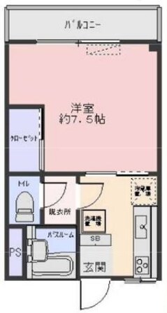 佐藤マンションの物件間取画像